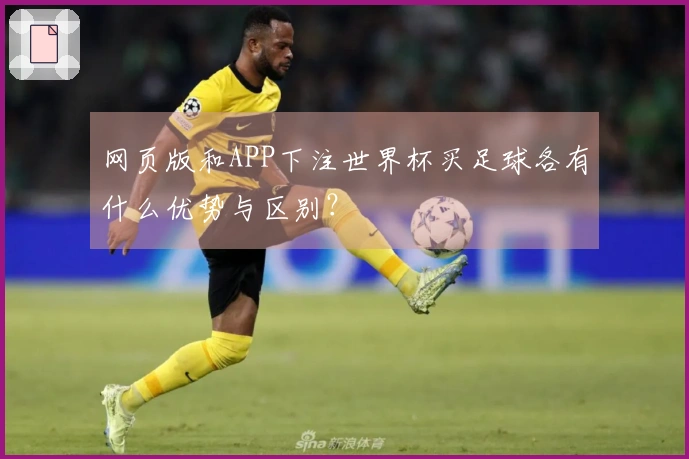 网页版和APP下注世界杯买足球各有什么优势与区别？