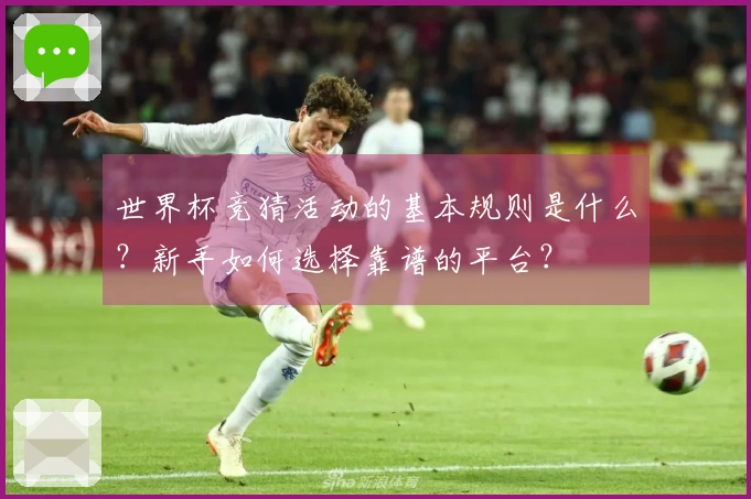 世界杯竞猜活动的基本规则是什么？新手如何选择靠谱的平台？