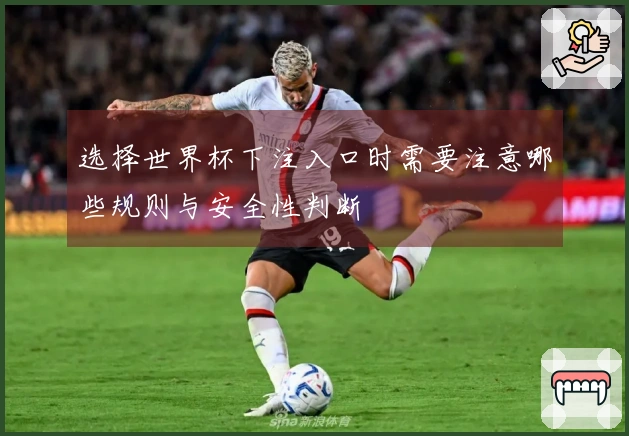 选择世界杯下注入口时需要注意哪些规则与安全性判断