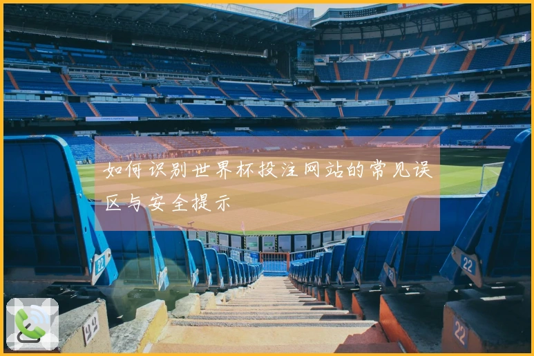 如何识别世界杯投注网站的常见误区与安全提示
